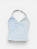 LYLA Athleisure Maliblue Halter Top